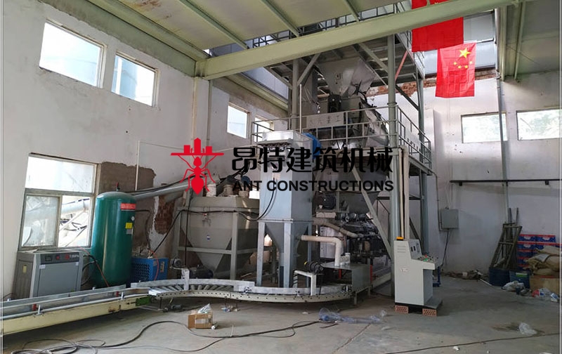 Annually 100000 tons dry mix mortar plant in China