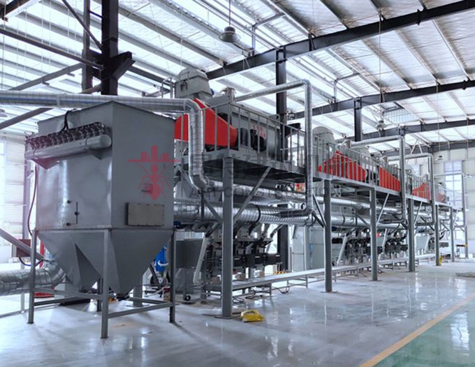 Premix dry pack mortar production plant in Indonesia