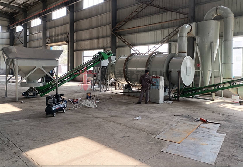 dry mix mortar plant sand drying rotary drum dryer/drier
