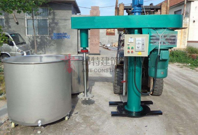 Strong viscosity solvent based stirrer agitator machine
