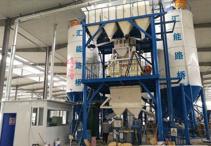 New build premix dry mortar production plant in Thailand