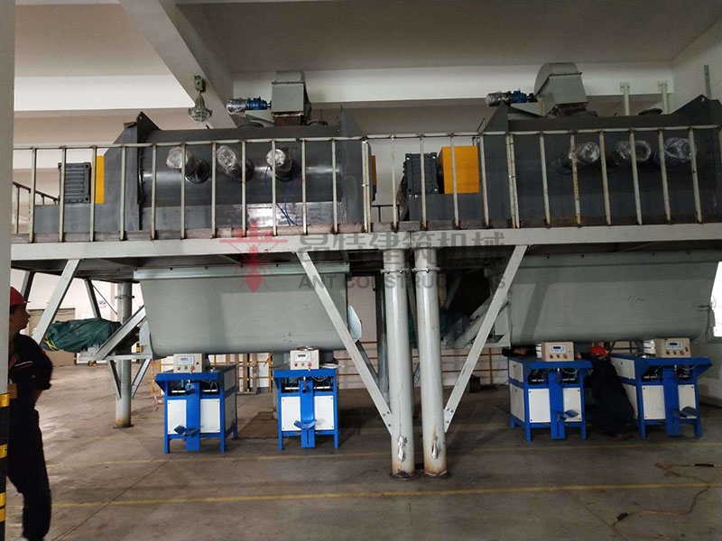 Full automatic dry mortar mix batching production plant